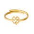 Golden lucky ring 